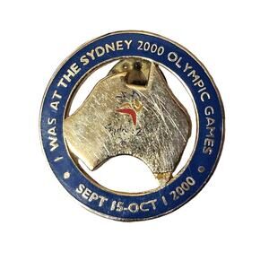2000 I was at the Sydney Olympic Games Pin